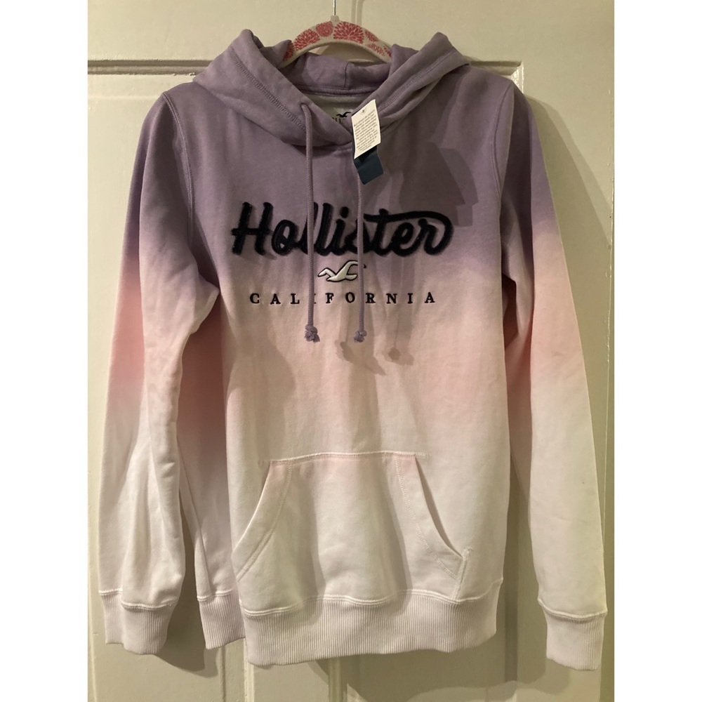 Hollister Tie Dye Ombre Hoodie